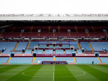 لقطة عامة لملعب فيلا بارك الخاص بنادي أستون فيلا - TWITTER/@AVFCOfficial