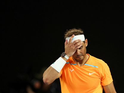 رافاييل نادال في بطولة أستراليا المفتوحة للتنس - 18 يناير 2023 - Reuters