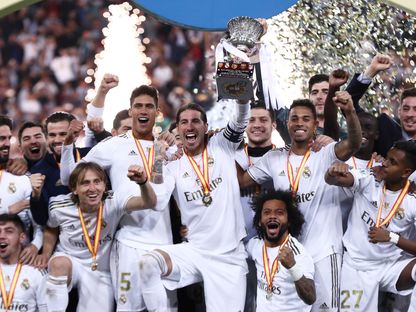 نهائي كأس السوبر الإسباني - ريال مدريد - أتلتيكو مدريد 2020 - REUTERS