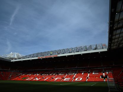ملعب أولد ترافورد معقل مانشستر يونايتد - 14 مارس 2023 - Reuters