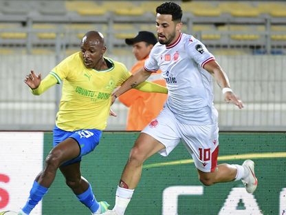 مباراة ذهاب نصف نهائي دوري أبطال إفريقيا الوداد وصن داونز - Reuters
