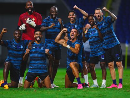 من تدريبات نادي النصر السعودي في اليابان - 24 يوليو 2023 - Tw/@AlNassrFC