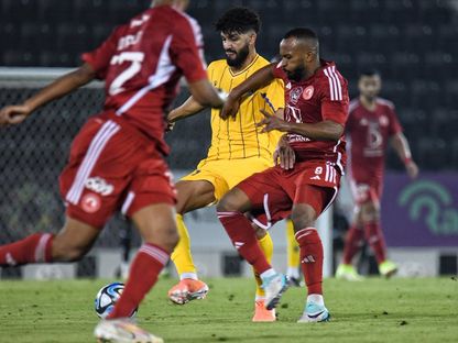 من مواجهة الغرافة والعربي في دوري نجوم قطر - 3 نوفمبر 2023 - twitter/ALGHARAFACLUB