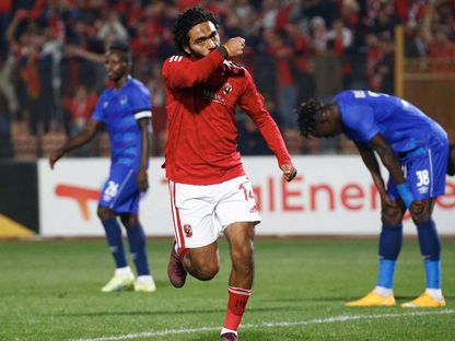 حسين الشحات يسجل ثنائية في الهلال بدوري أبطال أفريقيا 2023 - Reuters