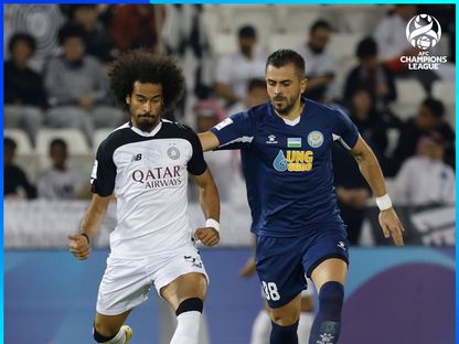 من لقاء السد القطري وناساف الأوزبكي في دوري أبطال آسيا - 4 ديسمبر 2023 - x/@theAFCCL_ar