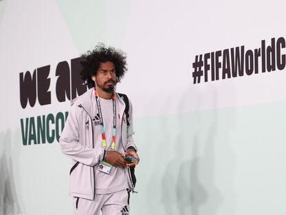 أكرم عفيف قبل مباراة بين قطر وكندا في كأس العالم - 19 يونيو 2026 - X/@QFA