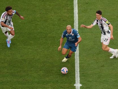 نور الدين أمرابط لاعب الوداد في مباراة يوفنتوس بكأس العالم للأندية - 22 يونيو 2025 - Reuters