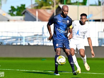 محمود عبد الرازق "شيكابالا" قائد الزمالك خلال مواجهة أرتا سولار من جيبوتي في كأس الكونفدرالية - 16 سبتمبر 2023 - https://twitter.com/ZSCOfficial/