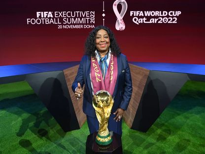 السنغالية فاطمة سامورا الأمينة العام للاتحاد الدولي لكرة القدم - fifa.com