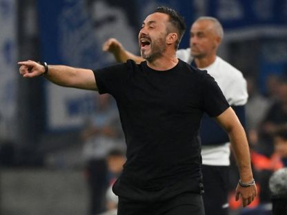 إيقاف دي زيربي مدرب مارسيليا بعد طرده أمام باريس سان جيرمان