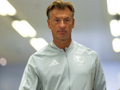 هيرفي رينارد مدرب السعودية قبل مواجهة مصر الودية - 27 مارس 2026 - X/@SaudiNT