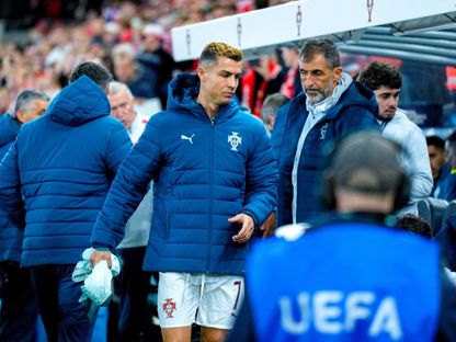 كريستيانو رونالدو قبل مباراة النرويج والبرتغال بدوري الأمم الأوروبية - 26 سبتمبر 2026 - Reuters