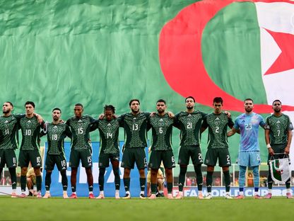 تشكيلة منتخب الجزائر قبل مواجهة أوغندا في تصفيات كأس العالم 2026 - 14 أكتوبر 2025 - X/@LesVerts