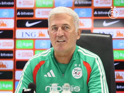 فلاديمير بيتكوفيتش في مؤتمر صحفي قبل ودية الجزائر وهولندا - 2 يونيو 2026 - FB/Équipe d'Algérie de football