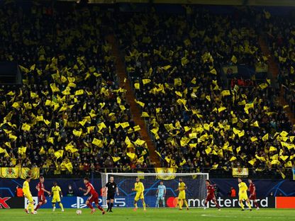 ملعب لا سيراميكا لبخاص بفريق فياريال الإسباني - 6 أبريل 2022 - Reuters