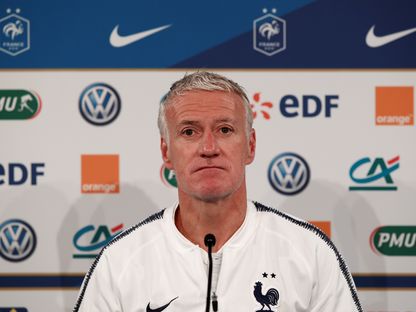 ديديه ديشان مدرب منتخب فرنسا - 24 مارس 2019 - Reuters