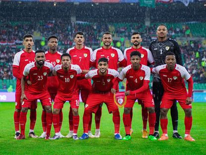 تشكيلة منتخب عمان خلال مباراة اليمن في خليجي 25 - 9 يناير 2023  - twitter/@OmanFA 