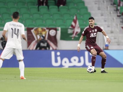 من مباراة الفيصلي وفولاد الإيراني  - twitter/@AlFaisaly