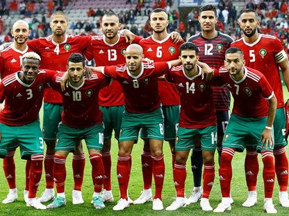المنتخب المغربي في مونديال روسيا 2018 - صورة من الأرشيف