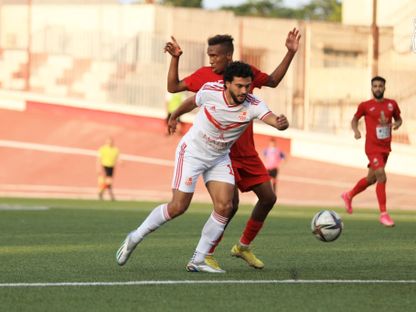 من مباراة شباب بلوزداد وجمعية الشلف بالدوري الجزائري - 1 يوليو 2023 - Facebook/CRB