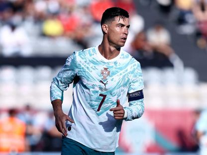 كريستيانو رونالدو خلال مباراة البرتغال وتشيلي الودية - 6 يونيو 2026 - Reuters