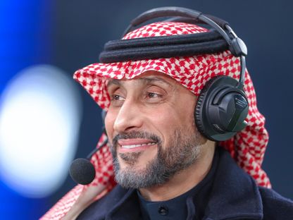 سامي الجابر أسطورة الهلال خلال تحليل مباراة فريقه السابق مع الاتحاد في ربع نهائي كأس الملك - 7 يناير 2025 - X/@ali_aldhahri