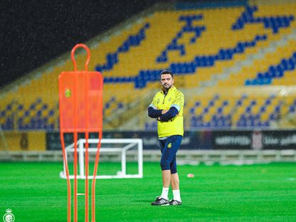 دينكو يليتشيتش مدرب نادي النصر قبل مباراة فريقه ضد الوحدة بكأس خادم الحرمين الشريفين  - 21 أبريل 2023 - twitter/@AlNassrFC 