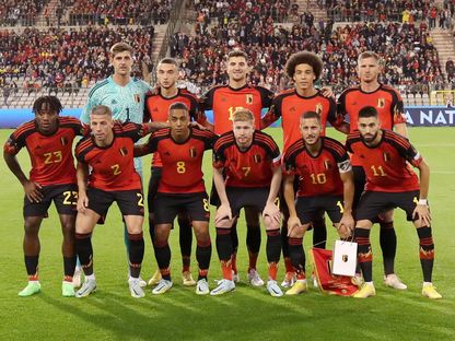 منتخب بلجيكا لكرة القدم  - REUTERS