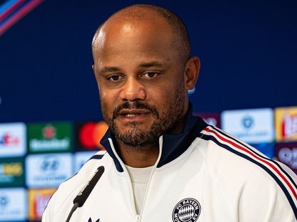 فينسنت كومباني مدرب بايرن ميونيخ في المؤتمر الصحفي قبل مواجهة بودو غليمت بدوري أبطال أوروبا - 9 سبتمبر 2026 - X/@FCBayern