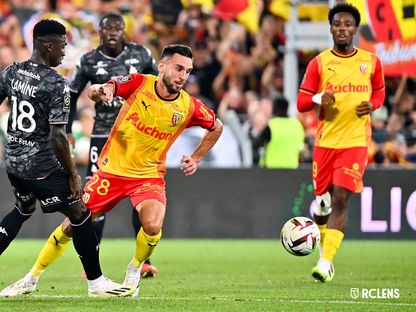 من مباراة لانس وميتز بالدوري الفرنسي - 16 سبتمبر 2023  - X/RCLens