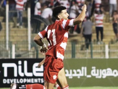 لاعب بلدية المحلة عبد الرحمن جمال يسجل أول هدف للفريق في الدوري المصري بعد غياب 15 سنة - EPL/x