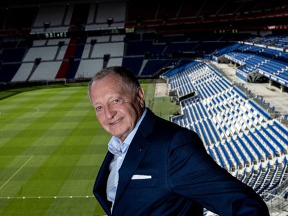 رئيس نادي ليون الفرنسي جان ميشال أولاس - AFP