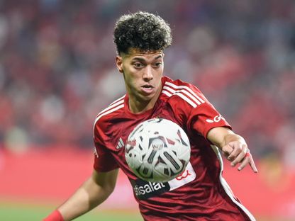 إمام عاشور لاعب وسط النادي الأهلي خلال مباراة فيوتشر في نهائي السوبر المصري - 28 ديسمبر 2023 - X@AlAhly