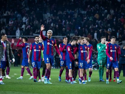 فريق برشلونة بعد الفوز على أتلتيكو مدريد - 3 ديسمبر 2023 - X/FCBarcelona_es