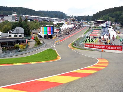 حلبة سبا-فرانكورشان البلجيكية لسباق فورمولا 1 - REUTERS