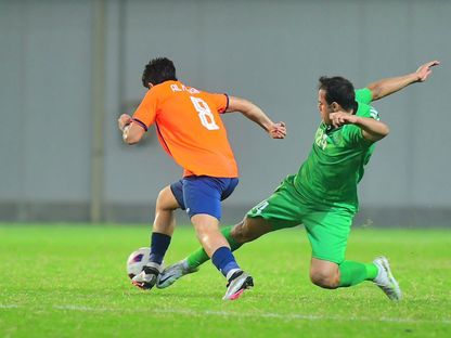 من مباراة الكهرباء والنفط بالدوري العراقي - 11 نوفمبر 2023 - Facebook/Iraq Stars League