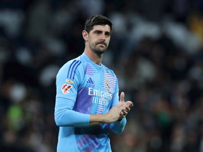 عدوى الإصابات في ريال مدريد تطاول تيبو كورتوا