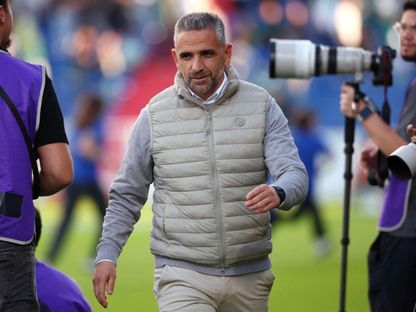 روي بورغيس مدرب نادي سبورتينغ لشبونة البرتغالي - Reuters