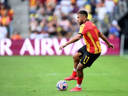 يوسف بلايلي نجم الترجي في مباراة لوس أنجلوس بكأس العالم للأندية - 20 يونيو 2025 - Reuters