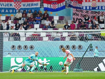 من مباراة كرواتيا وكندا - Reuters