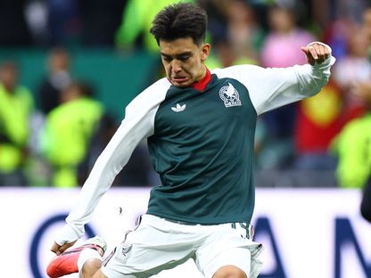 جيلبرتو مورا قبل مباراة التشيك والمكسيك بكأس العالم - 25 يونيو 2026 - Reuters