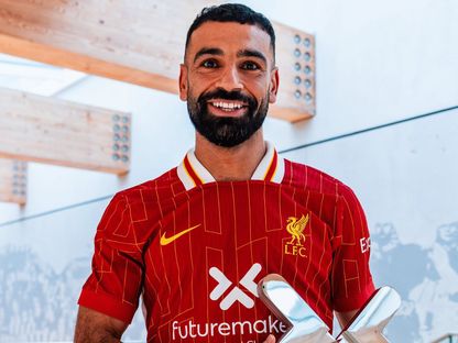 محمد صلاح يفوز بجائزة لاعب الشهر في ليفربول - 8 نوفمبر 2024 - X @LFC