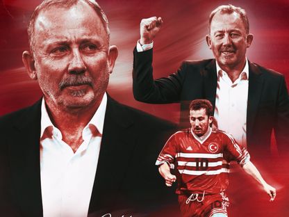 صورة مركبة للمدير الفني الجديد لمنتخب تركيا سيرجين يالتشين - x/MilliTakimlar/