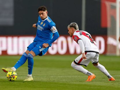 فيديريكو فالفيردي خلال مباراة بين ريال مدريد ورايو فايكانو - 9 نوفمبر 2025 - realmadrid.com