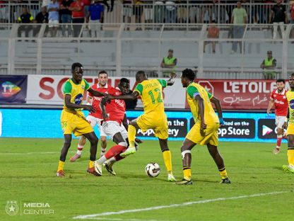 من مباراة النجم الساحلي ونيروبي  يونايتد في كأس الكونفيدرالية الإفريقية - 26 أكتوبر 2025 - FB/@Etoile Sportive du Sahel