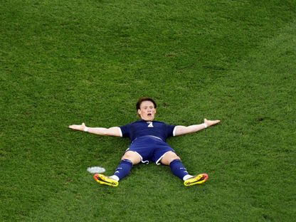 مكتوميناي لاعب اسكتلندا يحتج على عدم احتساب ركلة جزاء ضد المغرب - 19 يونيو 2026 - Reuters