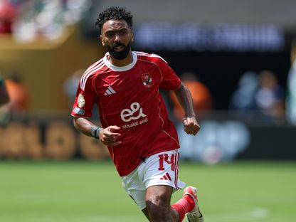حسين الشحات لاعب الأهلي خلال مواجهة بالميراس - 19 يونيو 2025 - Reuters