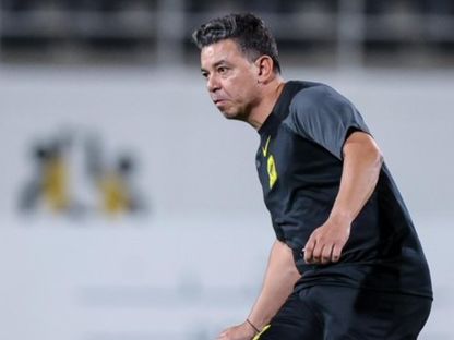 مدرب الاتحاد مارسيلو غاياردو - 21 نوفمبر 2023 - X@ittihad