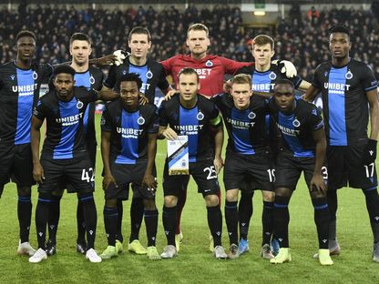 تشكيلة نادي بروج البلجيكي - AFP