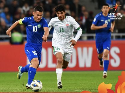 منتخب العراق تحت 20 عاماً يخسر نهائي كأس أمم آسيا 2023 أمام أوزبكستان - twitter/@afc